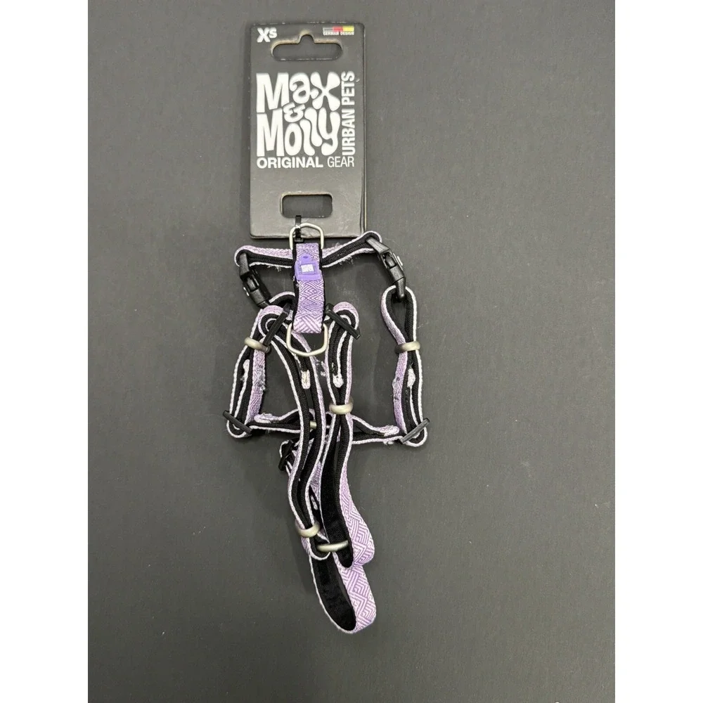 Max & Molly H Comfort Fit Dog Harness – Soft Neoprene Padding XS NEW!